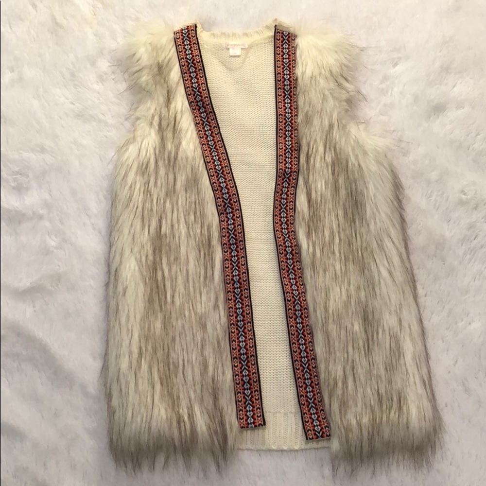 Faux Fur Vest